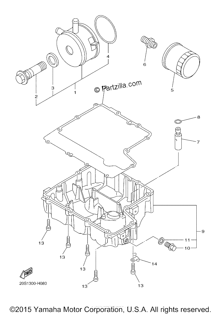 Diagrama de OIL CLEANER