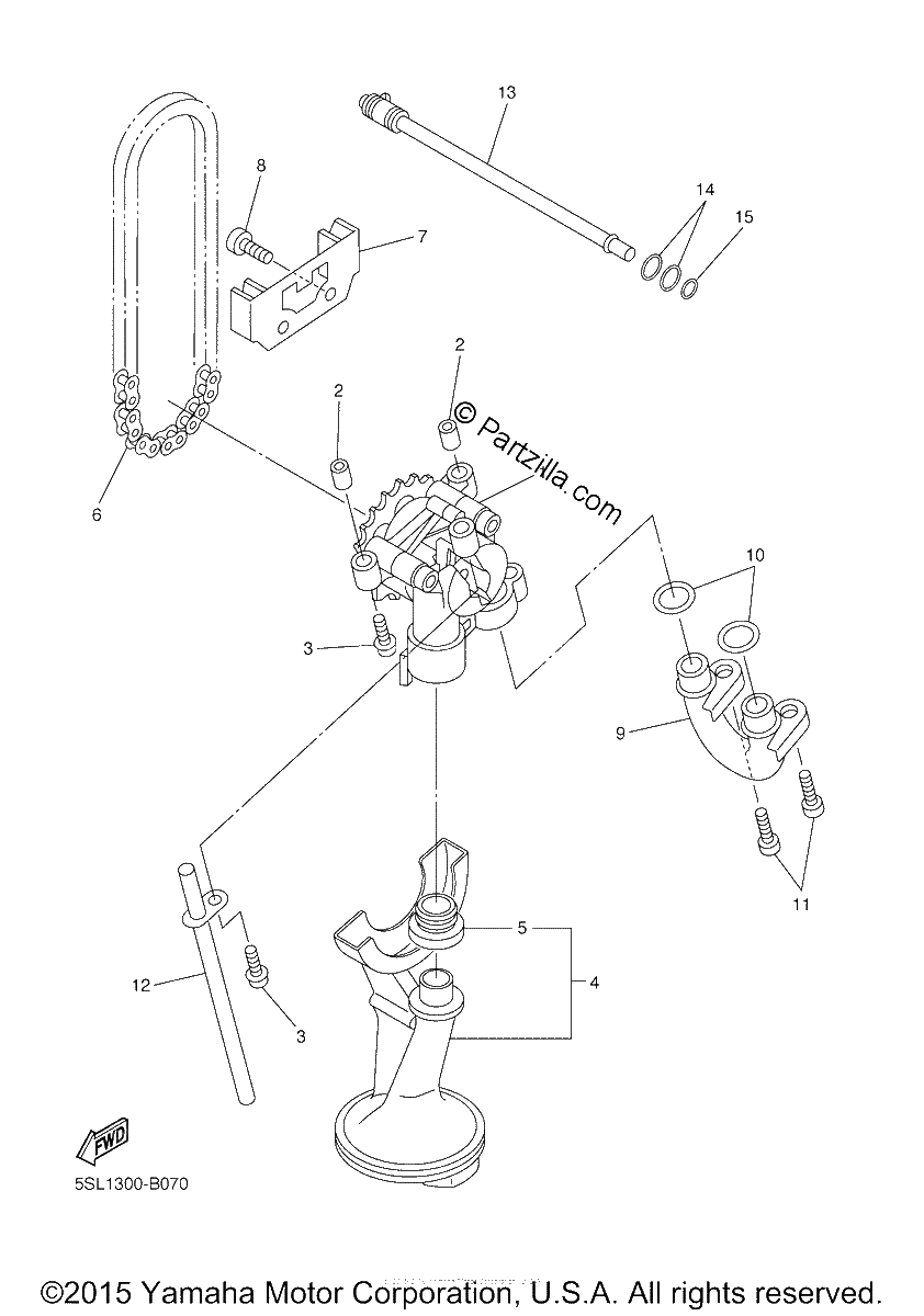 Diagrama de OIL PUMP