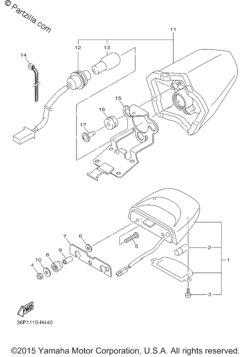 Diagrama de TAILLIGHT