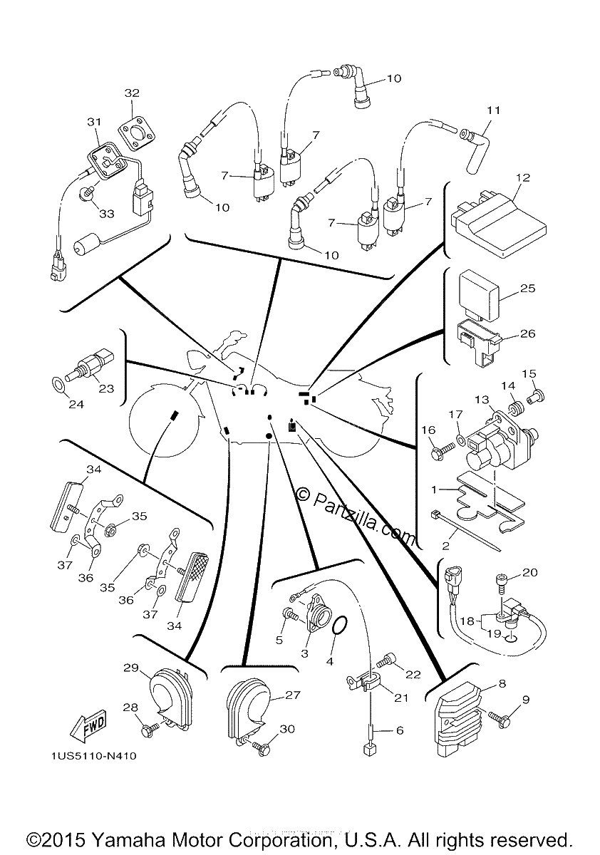 Diagrama de ELECTRICAL 1