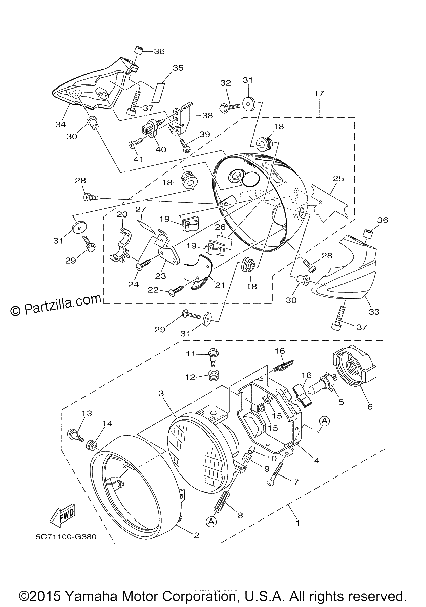Diagrama de HEADLIGHT