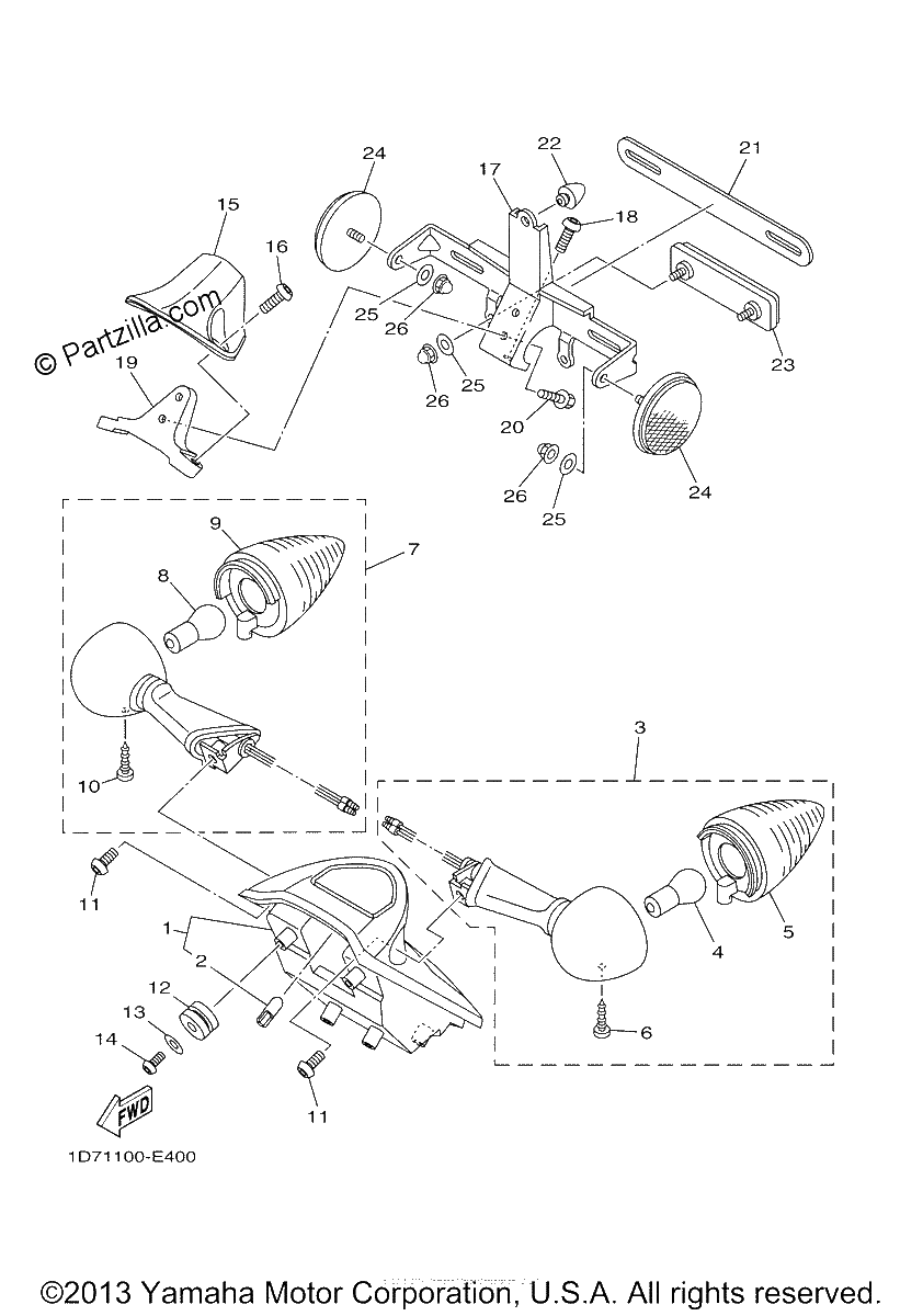 Diagrama de TAILLIGHT