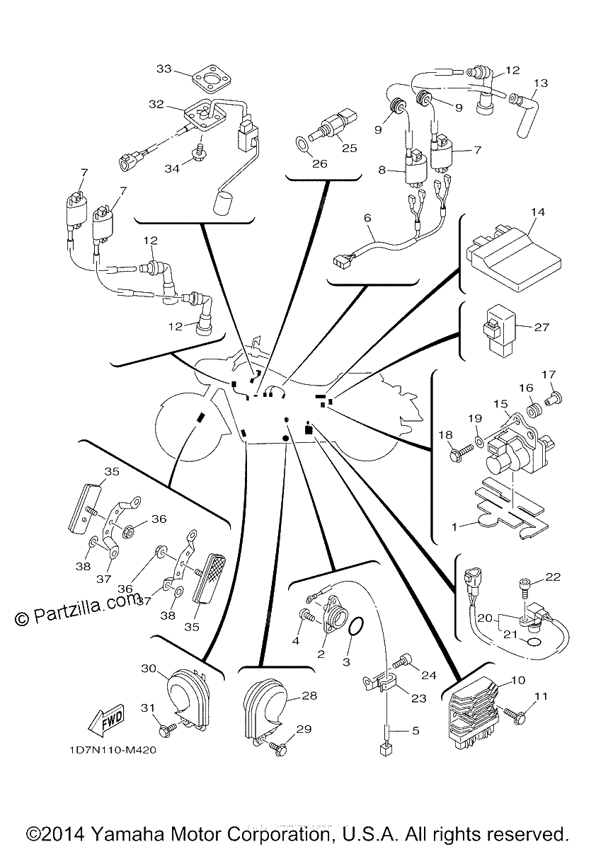 Diagrama de ELECTRICAL 1