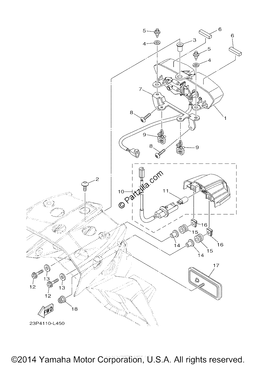 Diagrama de TAILLIGHT
