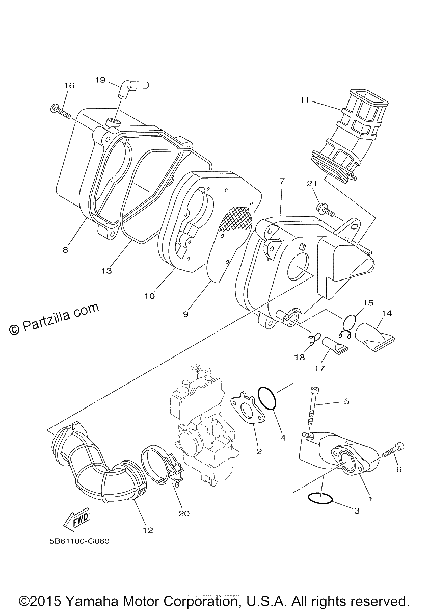 Diagrama de INTAKE