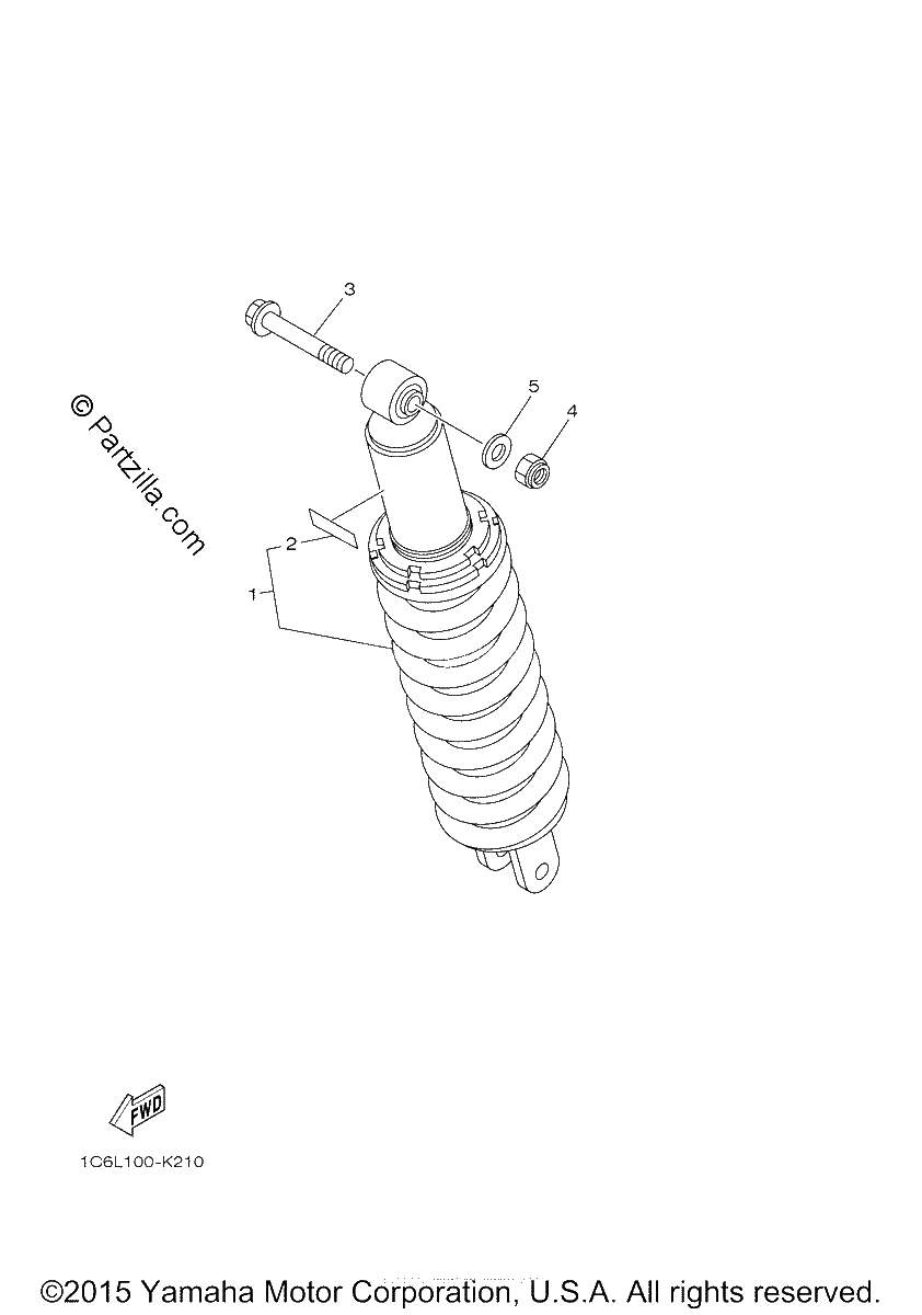 Diagrama de REAR SUSPENSION