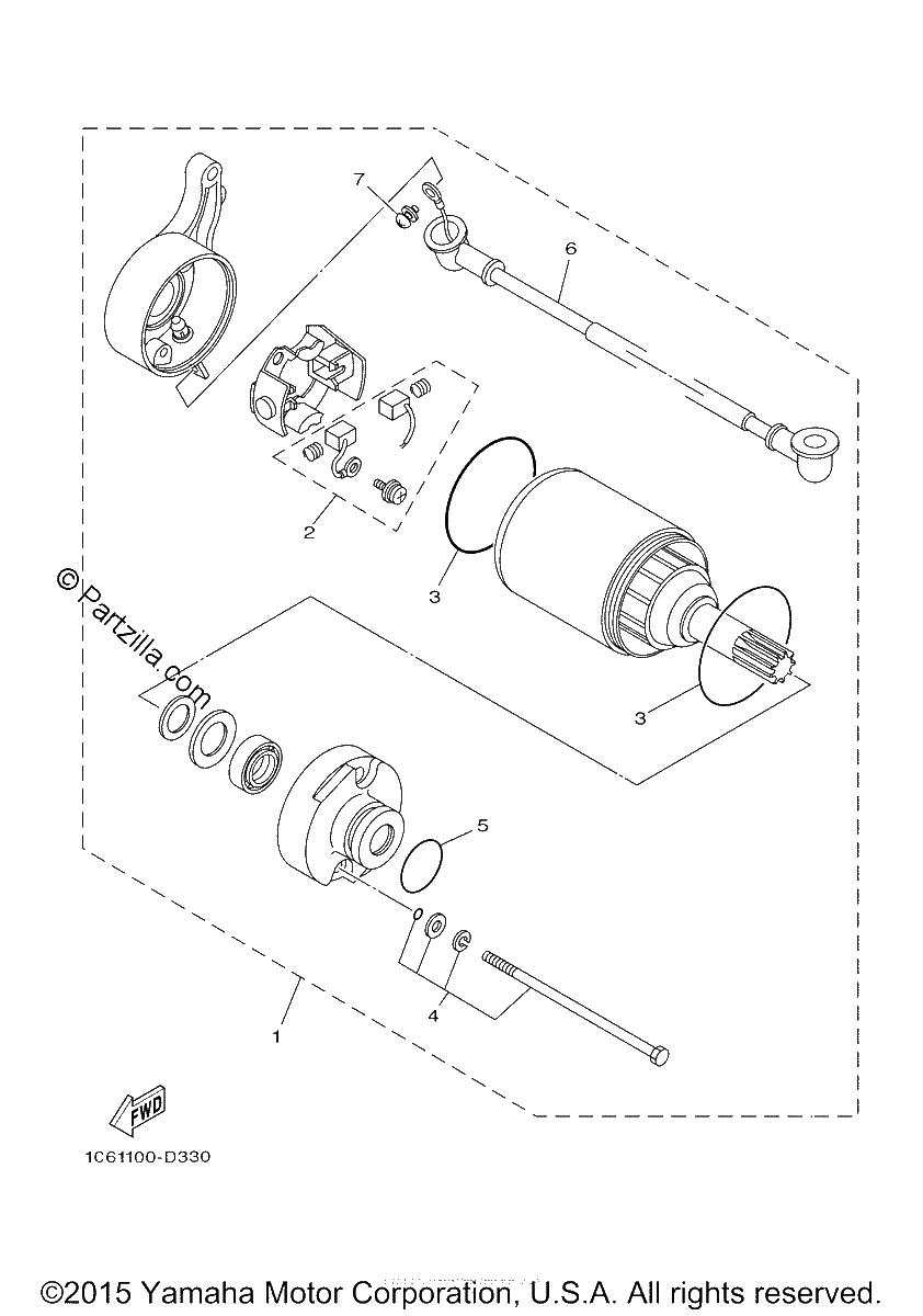 Diagrama de STARTING MOTOR