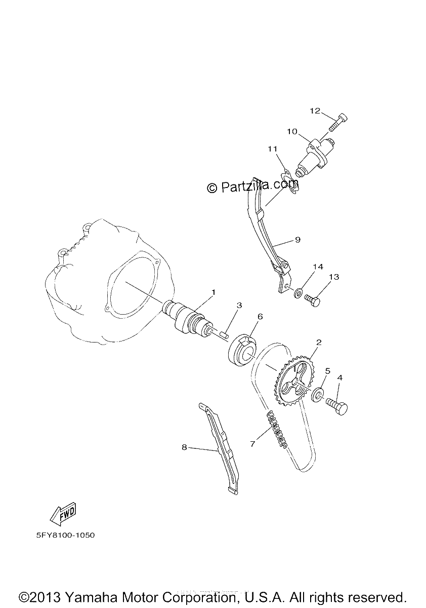 Diagrama de CAMSHAFT CHAIN