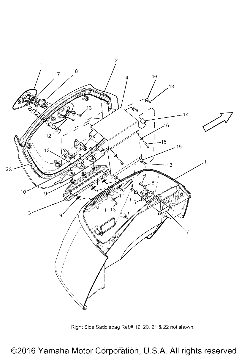 Diagrama de SADDLEBAG