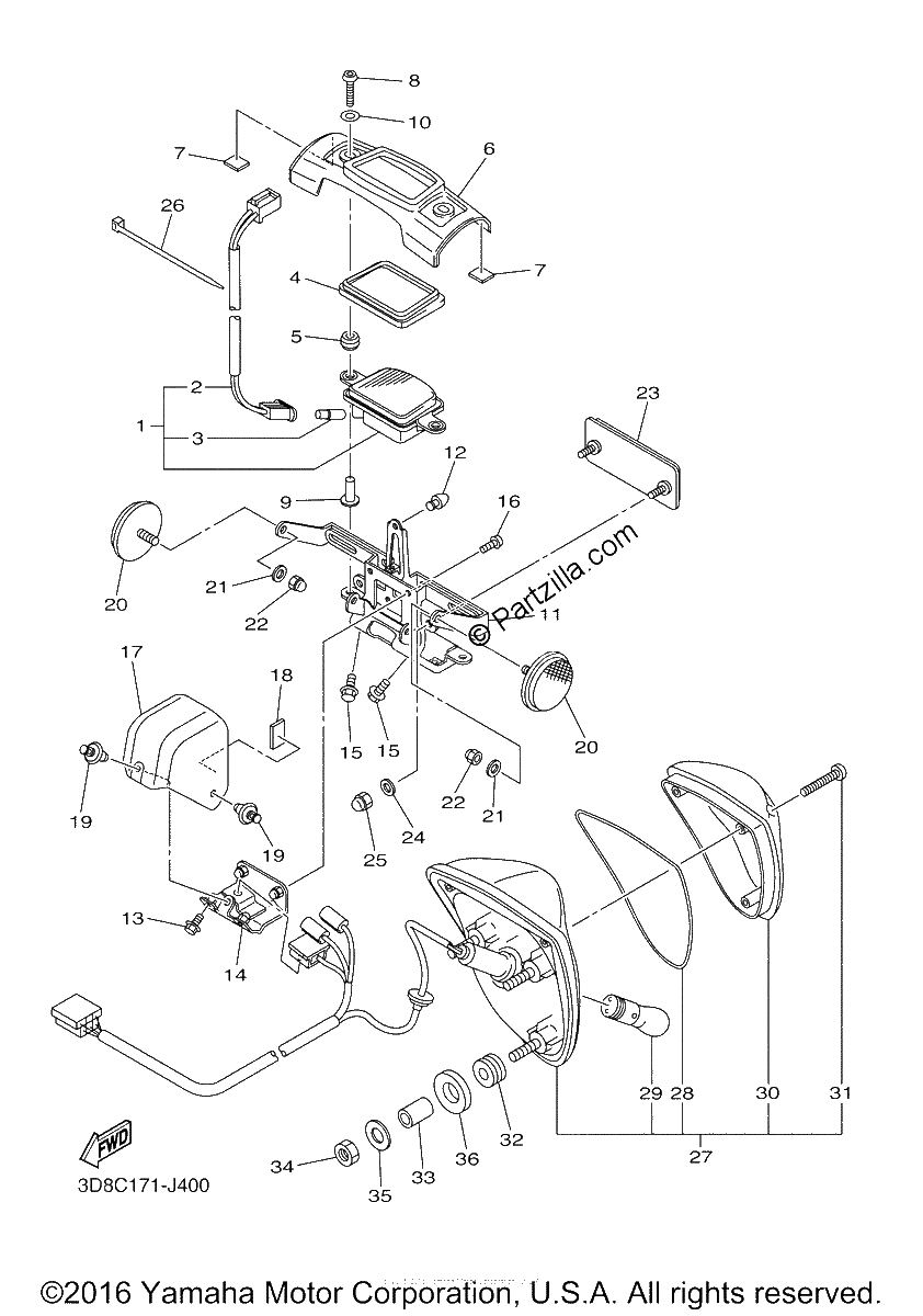 Diagrama de TAILLIGHT