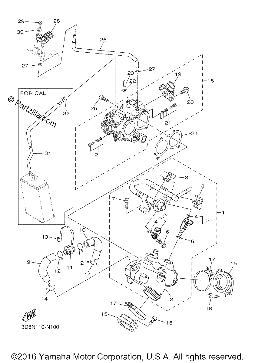 Diagrama de INTAKE 1