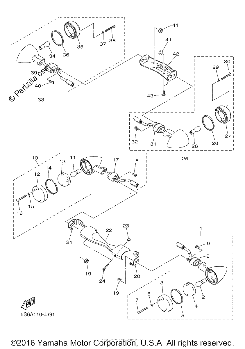Diagrama de FLASHER LIGHT
