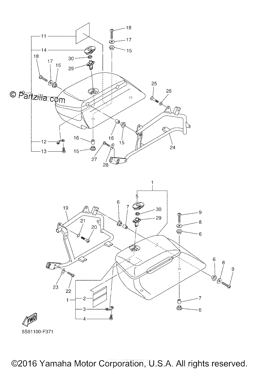 Diagrama de SADDLEBAG