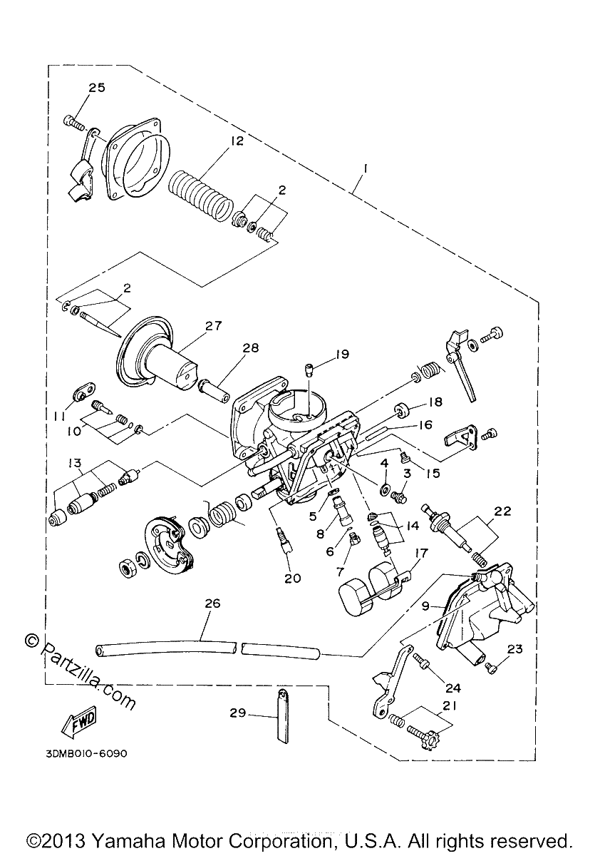 Diagrama de CARBURETOR