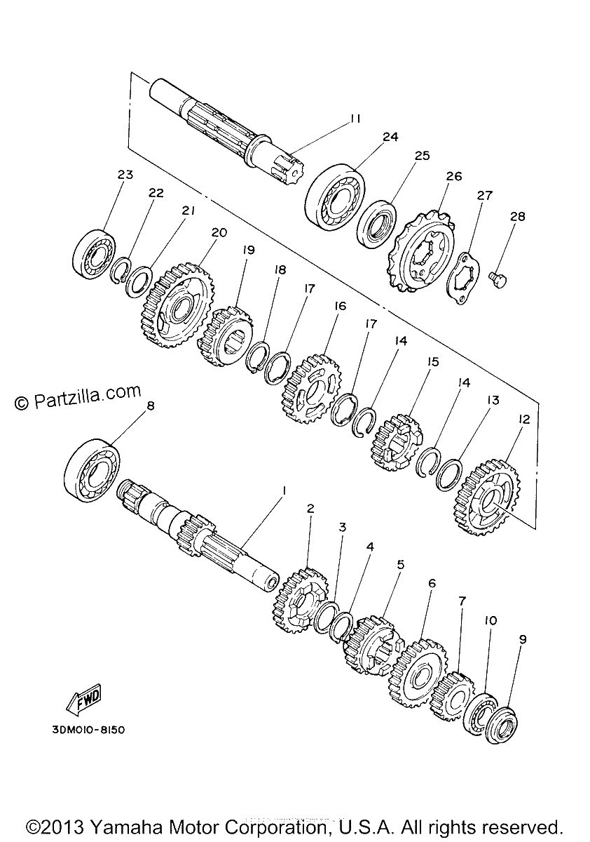 Diagrama de TRANSMISSION