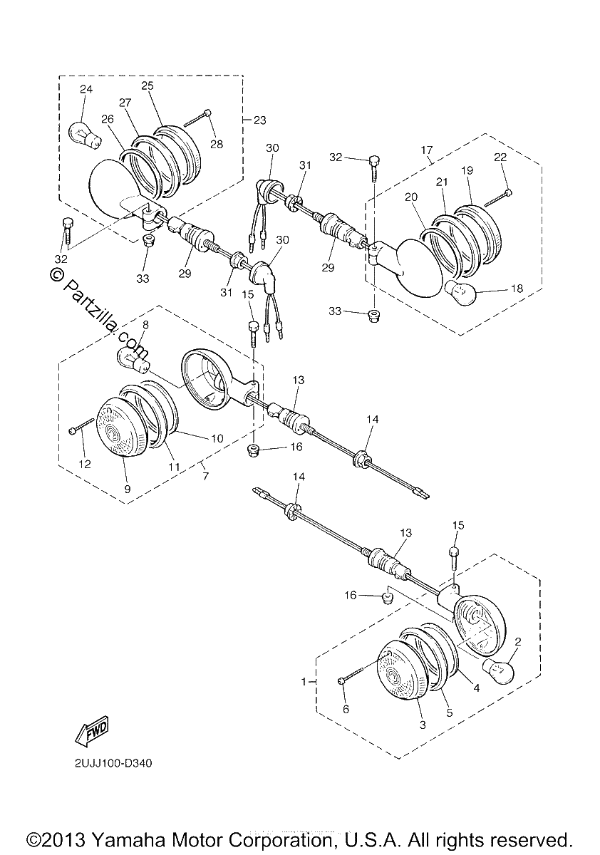 Diagrama de FLASHER LIGHT
