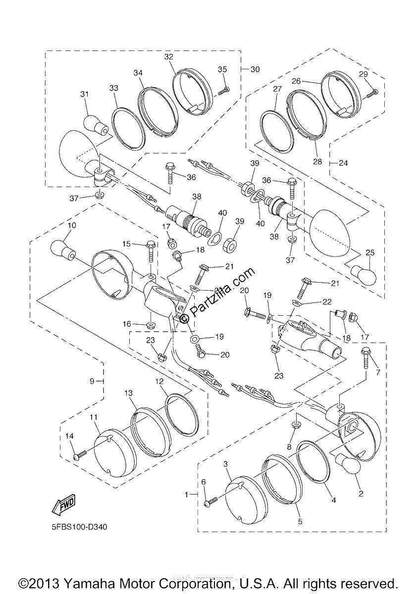 Diagrama de FLASHER LIGHT
