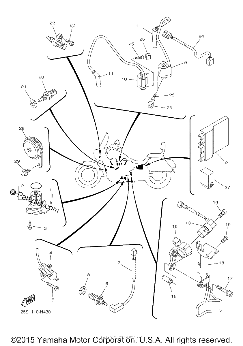 Diagrama de ELECTRICAL 1