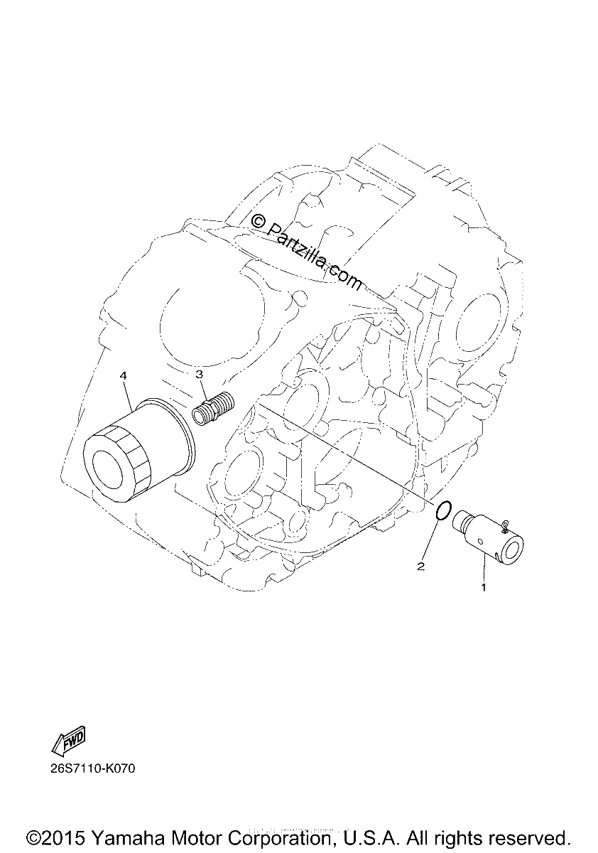Diagrama de OIL CLEANER