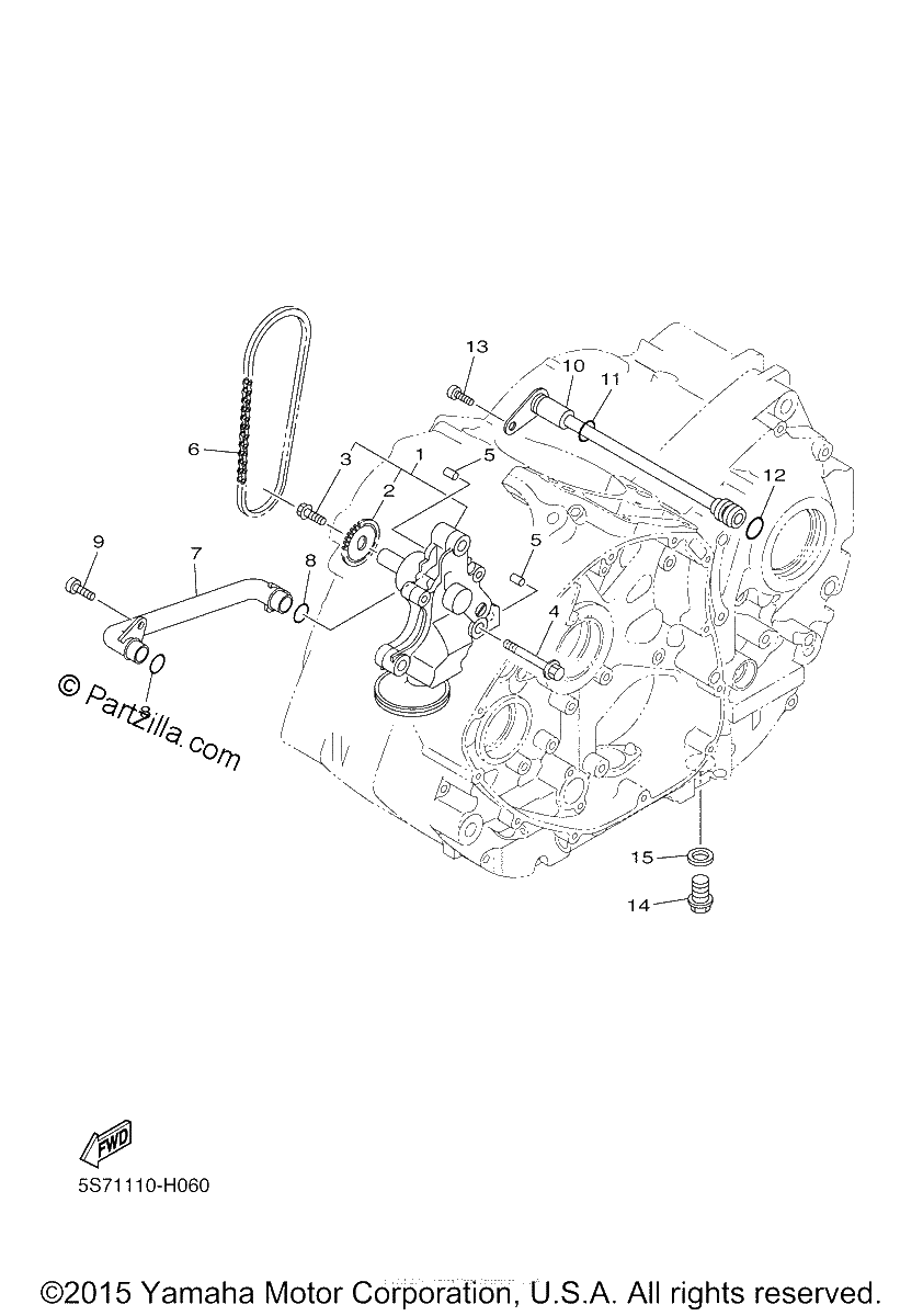 Diagrama de OIL PUMP