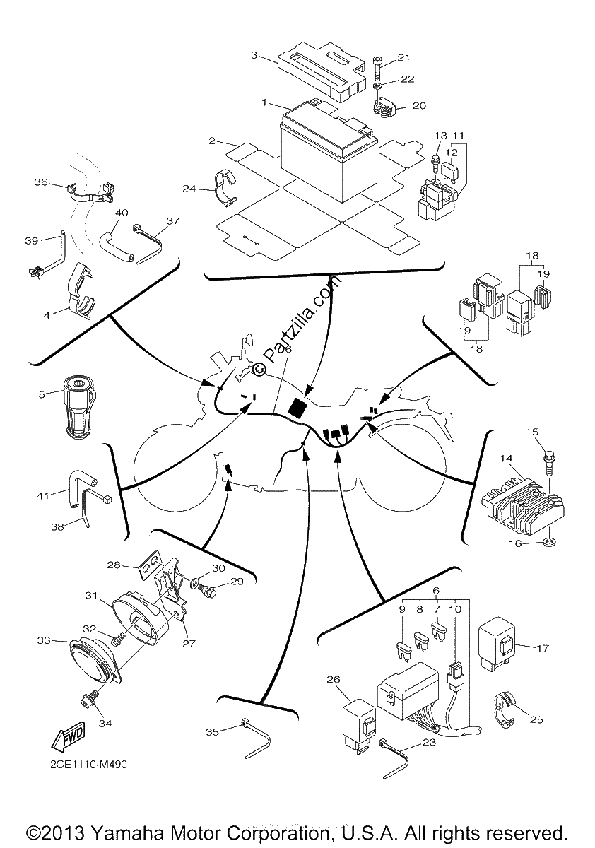 Diagrama de ELECTRICAL 2