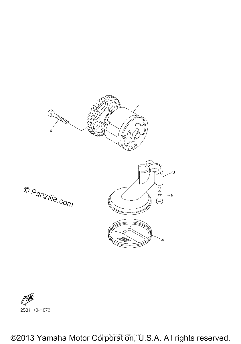 Diagrama de OIL PUMP
