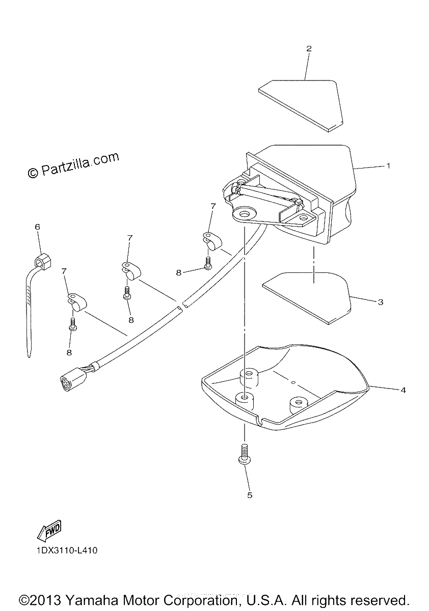 Diagrama de TAILLIGHT