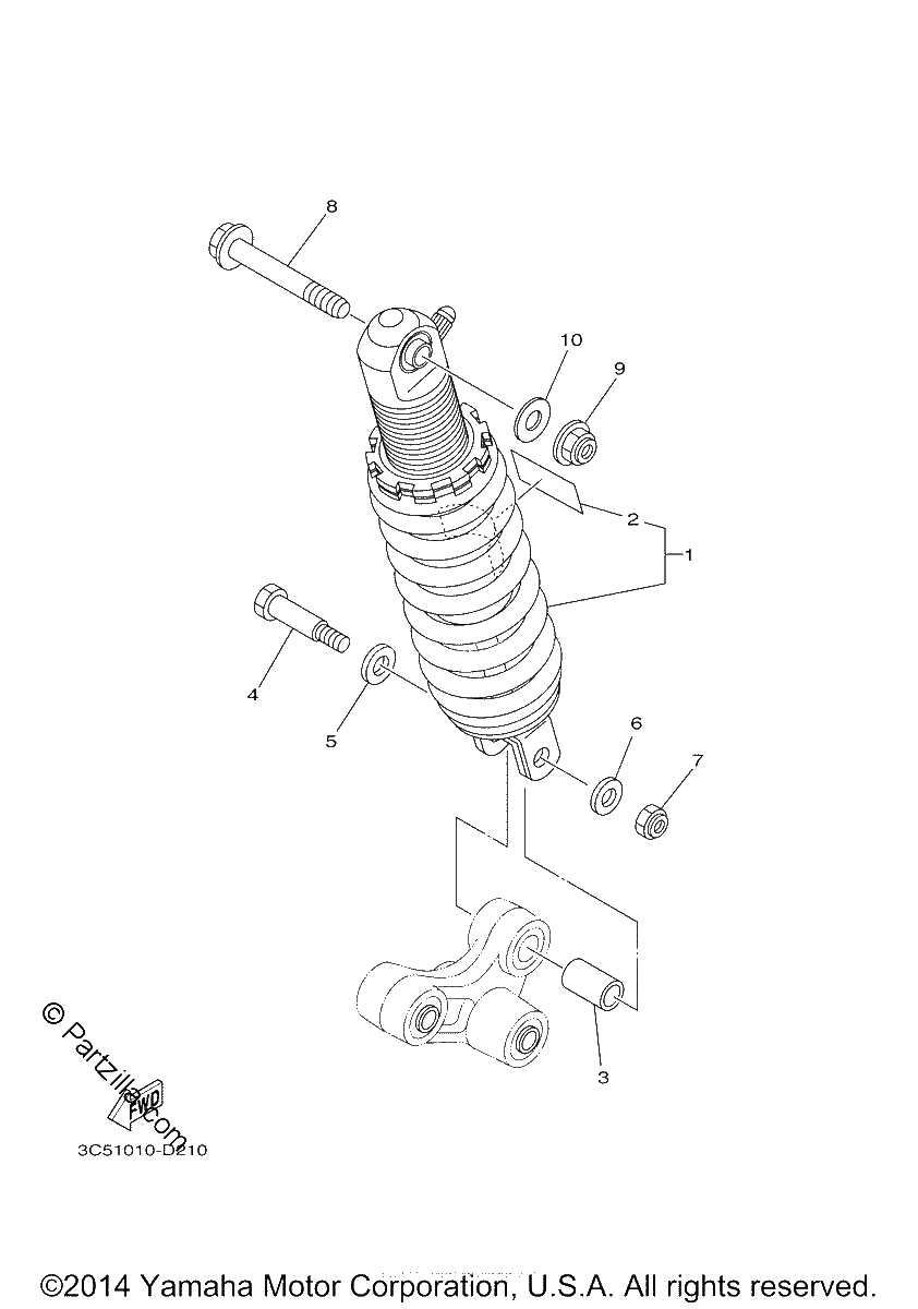 Diagrama de REAR SUSPENSION