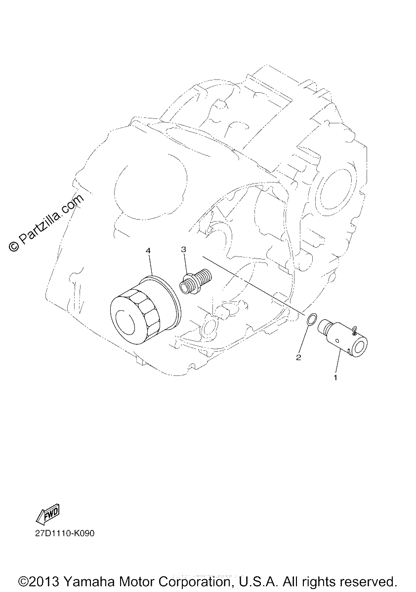 Diagrama de OIL CLEANER