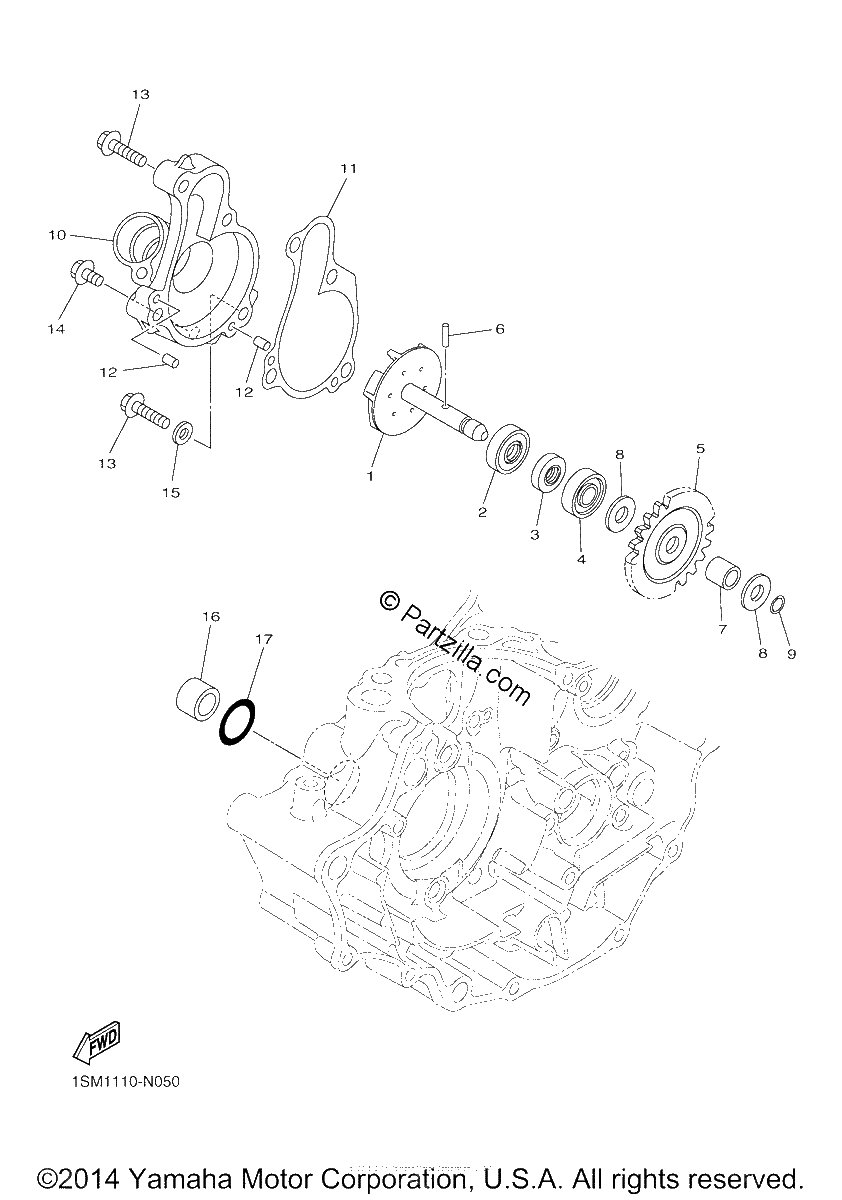 Diagrama de WATER PUMP