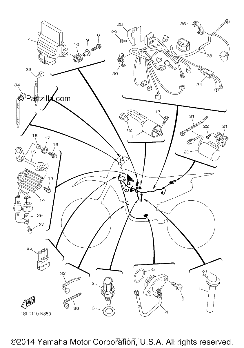 Diagrama de ELECTRICAL 1