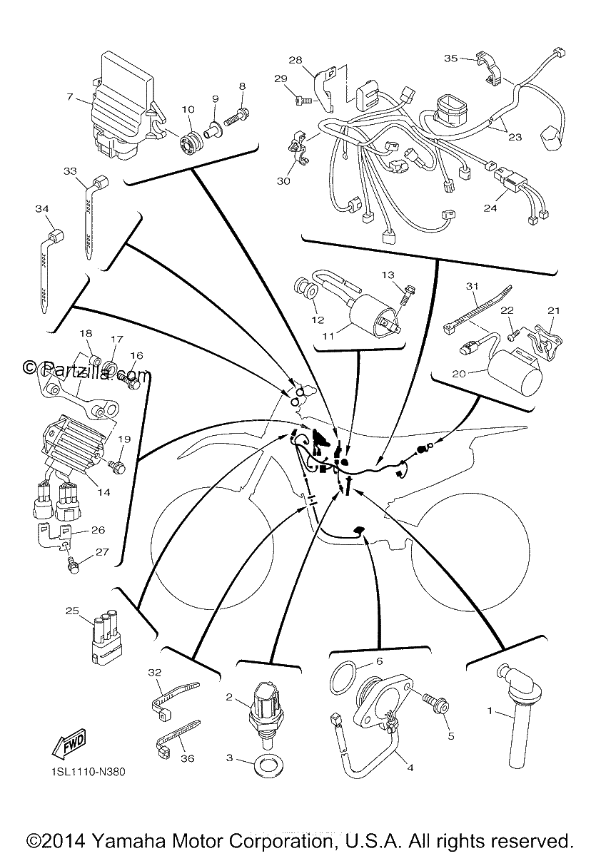 Diagrama de ELECTRICAL 1