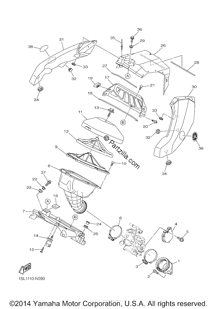 Diagrama de INTAKE