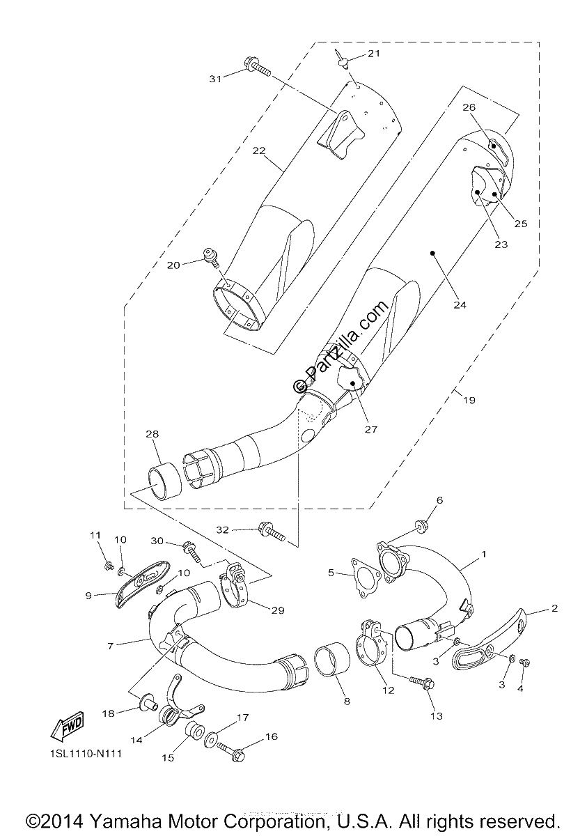Diagrama de EXHAUST