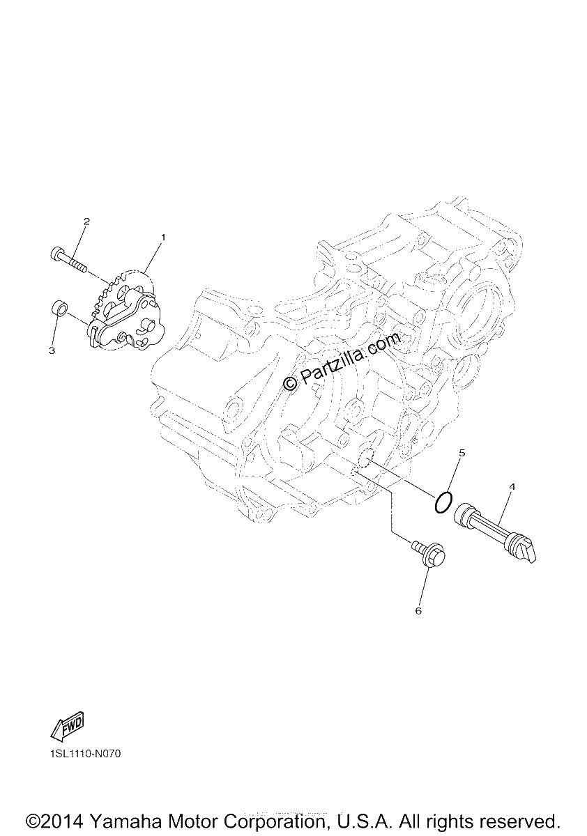 Diagrama de OIL PUMP