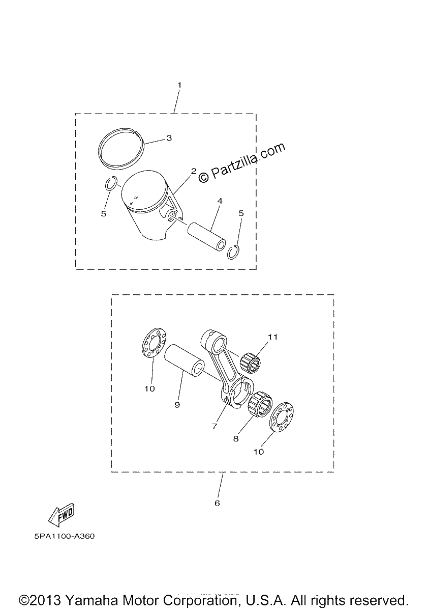 Diagrama de OPTIONAL PARTS 1