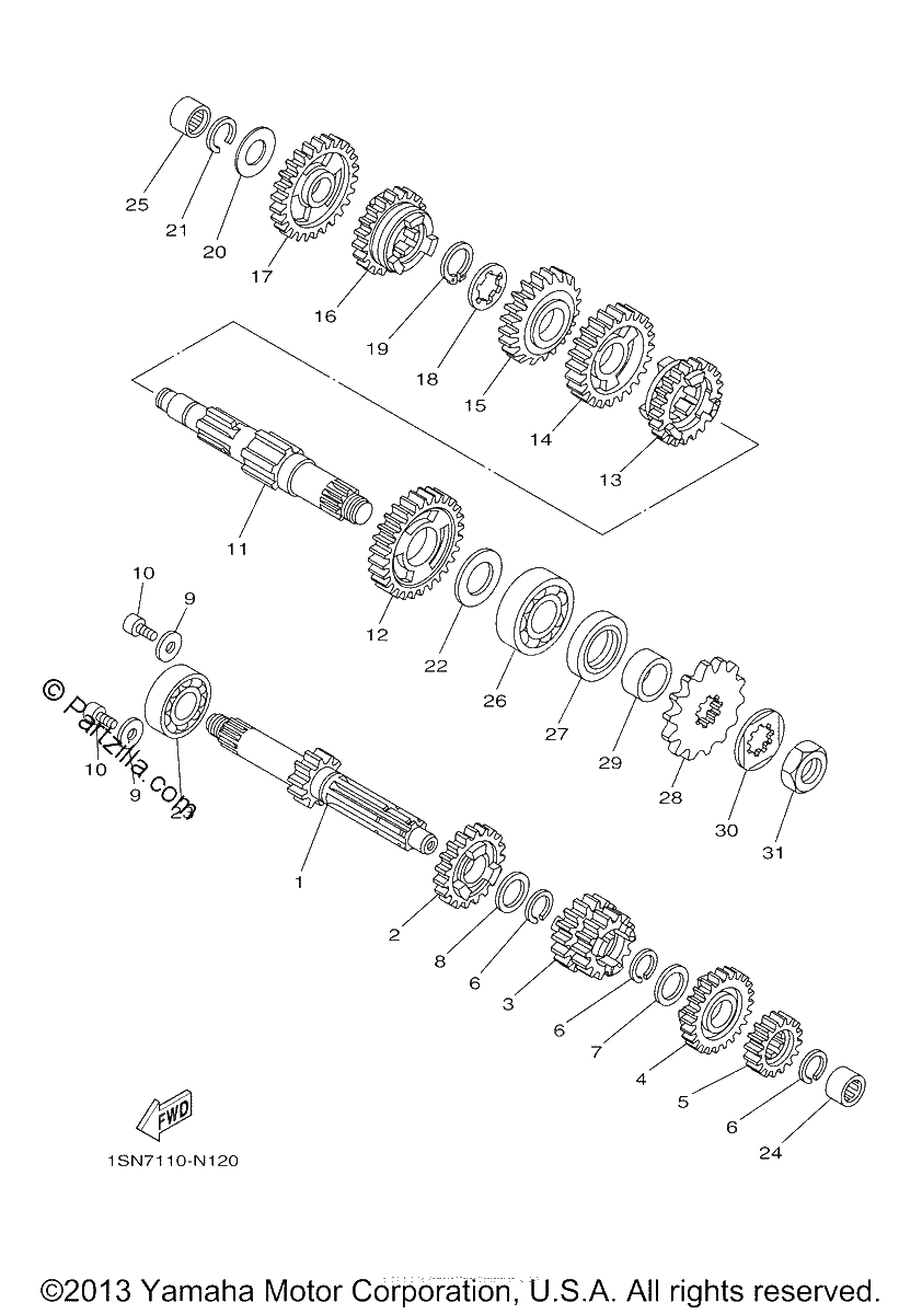 Diagrama de TRANSMISSION