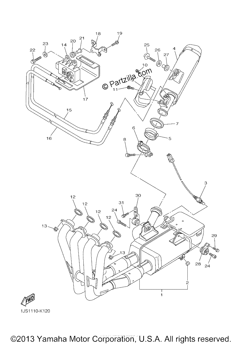 Diagrama de EXHAUST