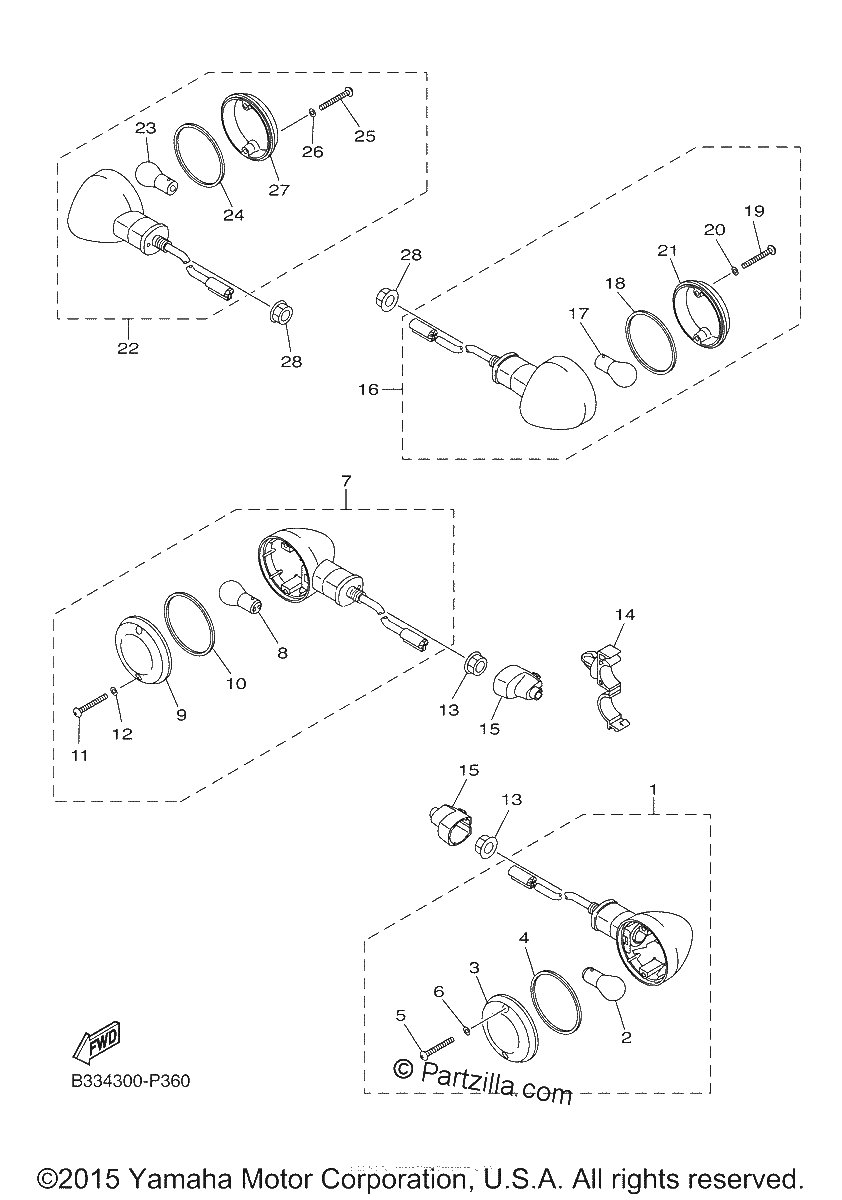 Diagrama de FLASHER LIGHT