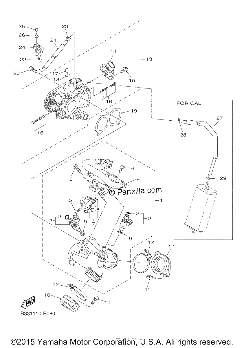 Diagrama de INTAKE 1
