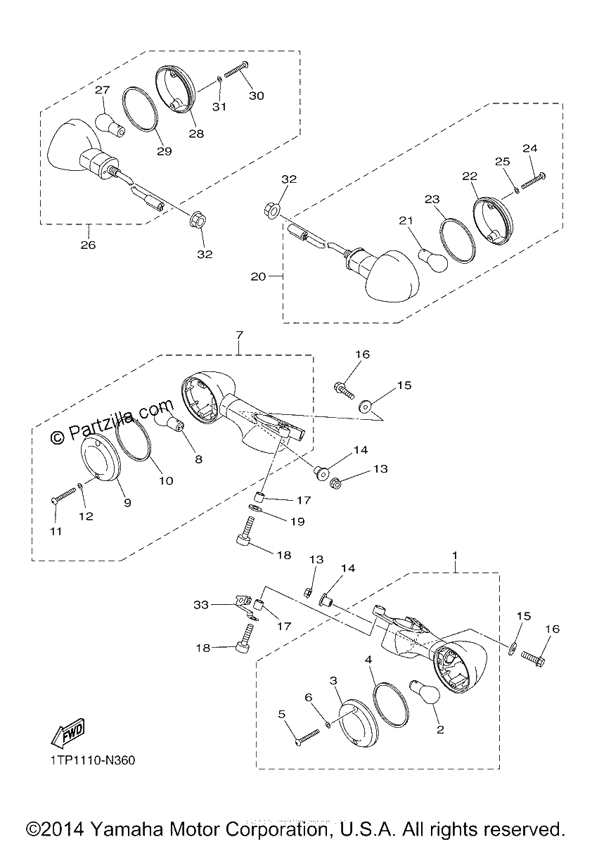Diagrama de FLASHER LIGHT