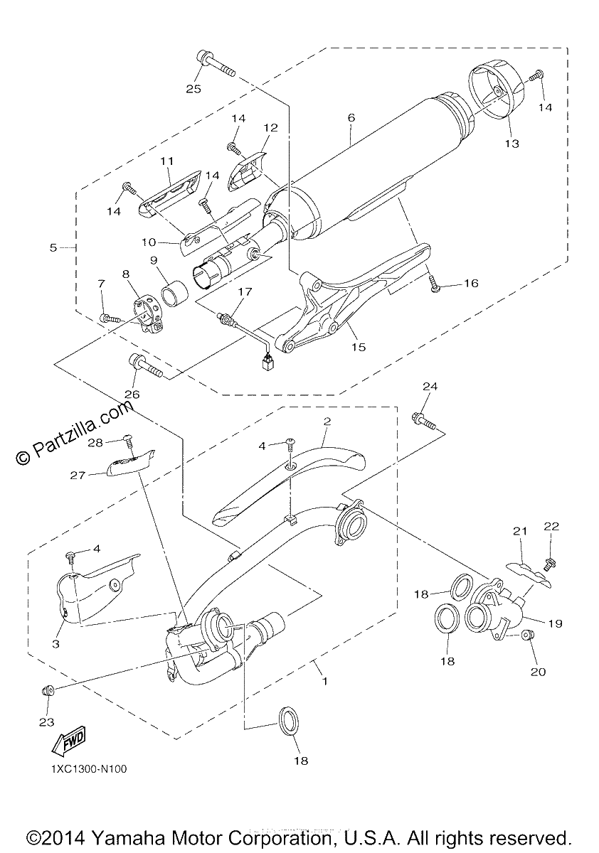 Diagrama de EXHAUST