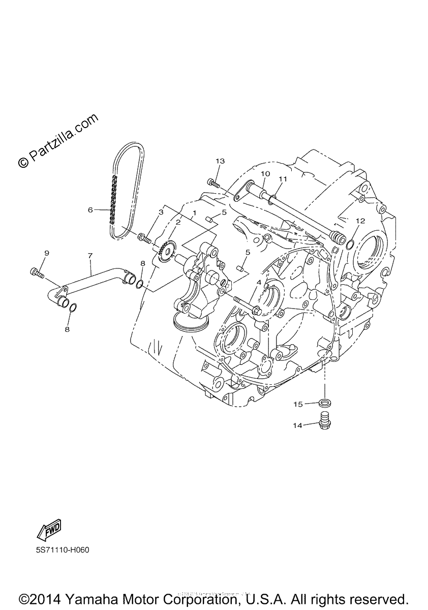 Diagrama de OIL PUMP