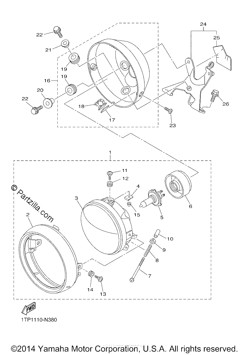 Diagrama de HEADLIGHT