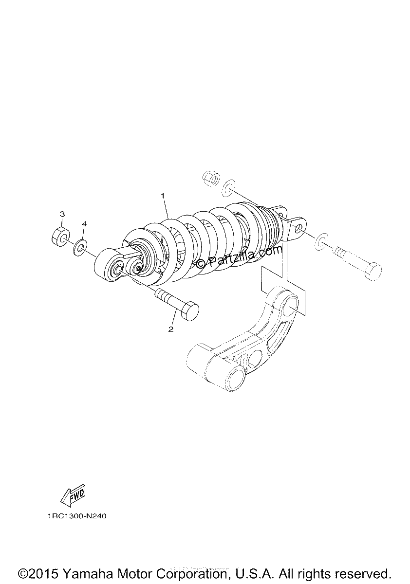 Diagrama de REAR SUSPENSION