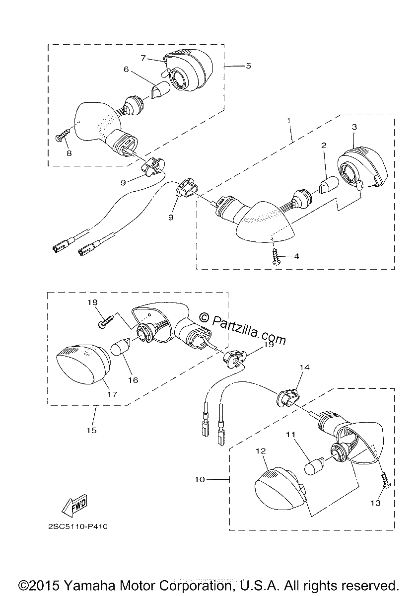 Diagrama de FLASHER LIGHT