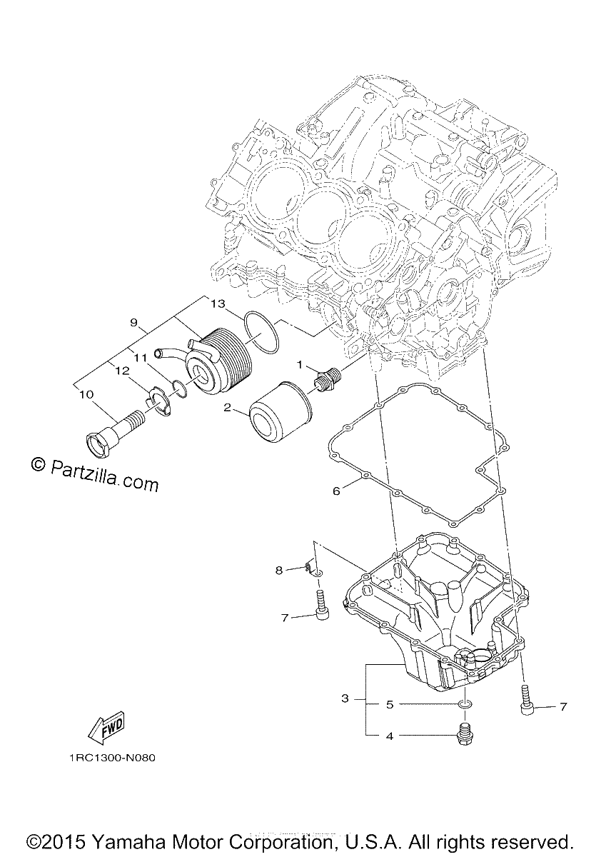 Diagrama de OIL CLEANER
