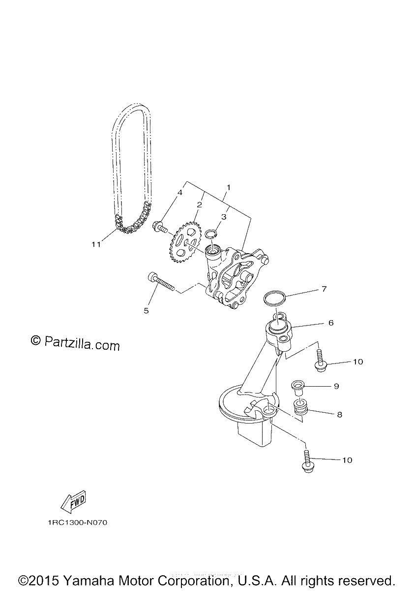 Diagrama de OIL PUMP