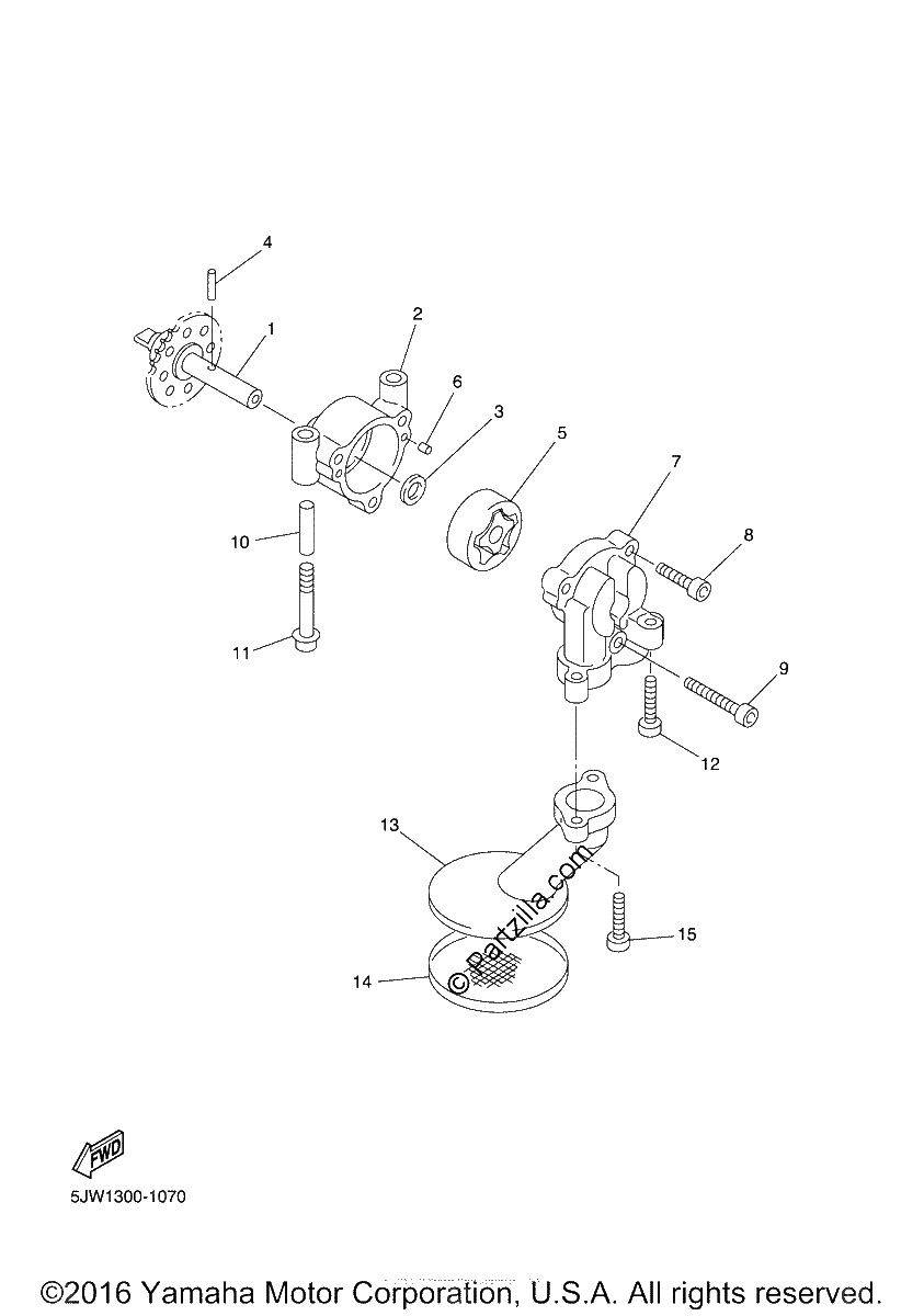 Diagrama de OIL PUMP