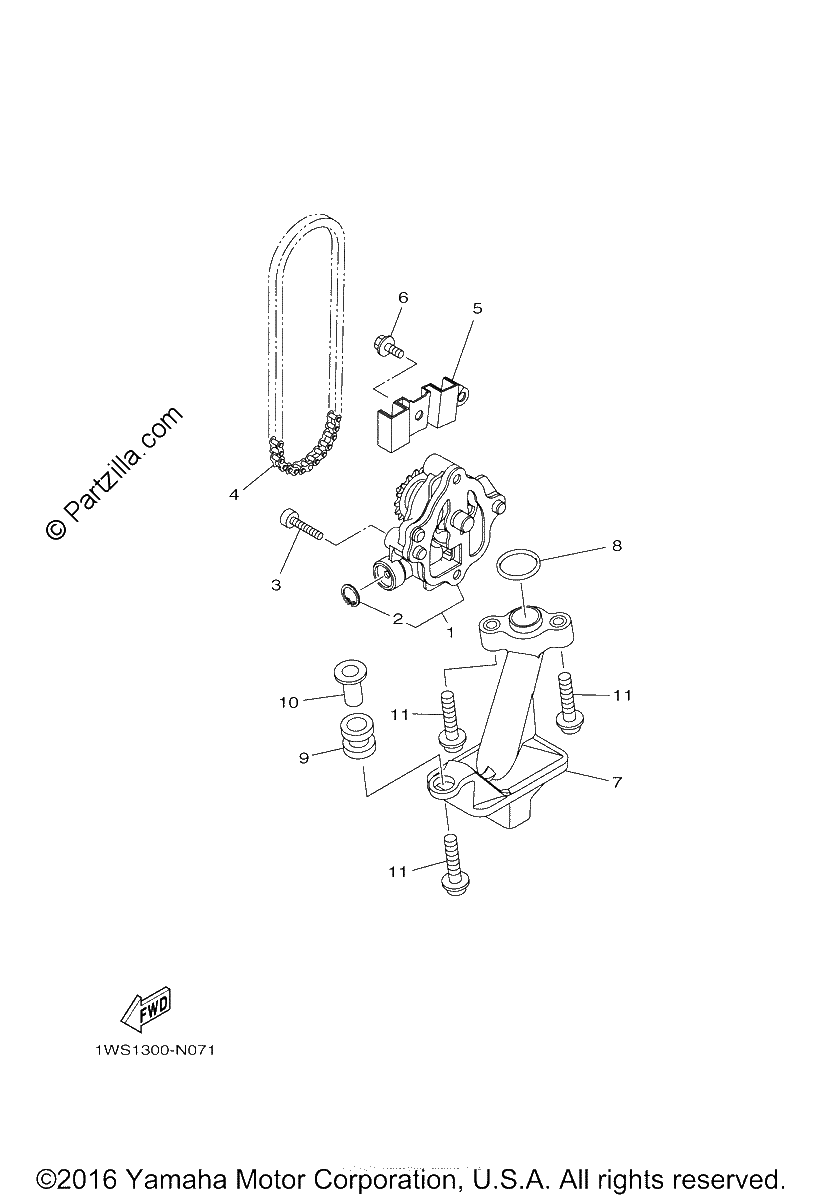 Diagrama de OIL PUMP